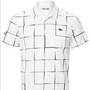 Lacoste Men’s Sport Polo (white/green)